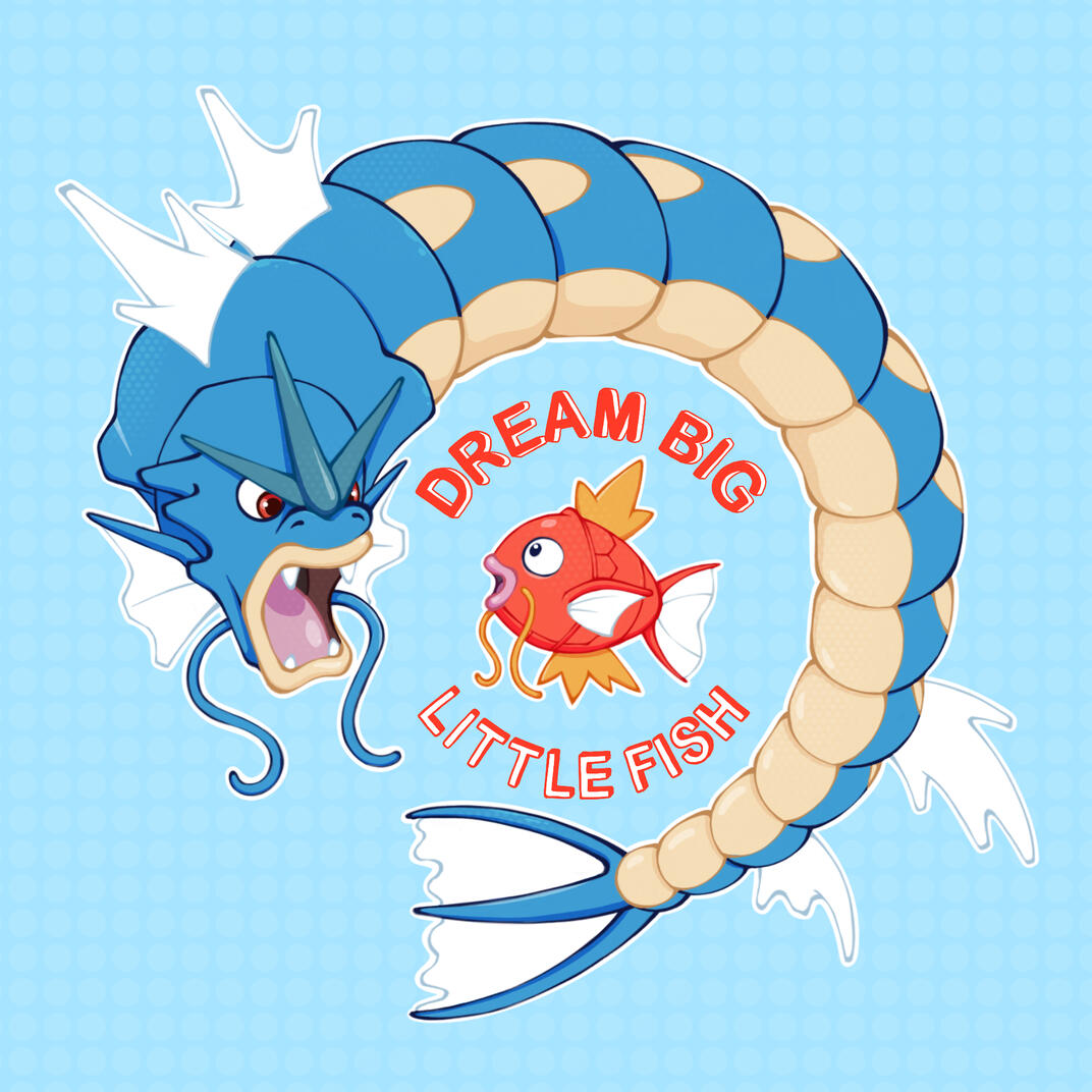 Dream Big Little Fish: Magikarp and Gyarados