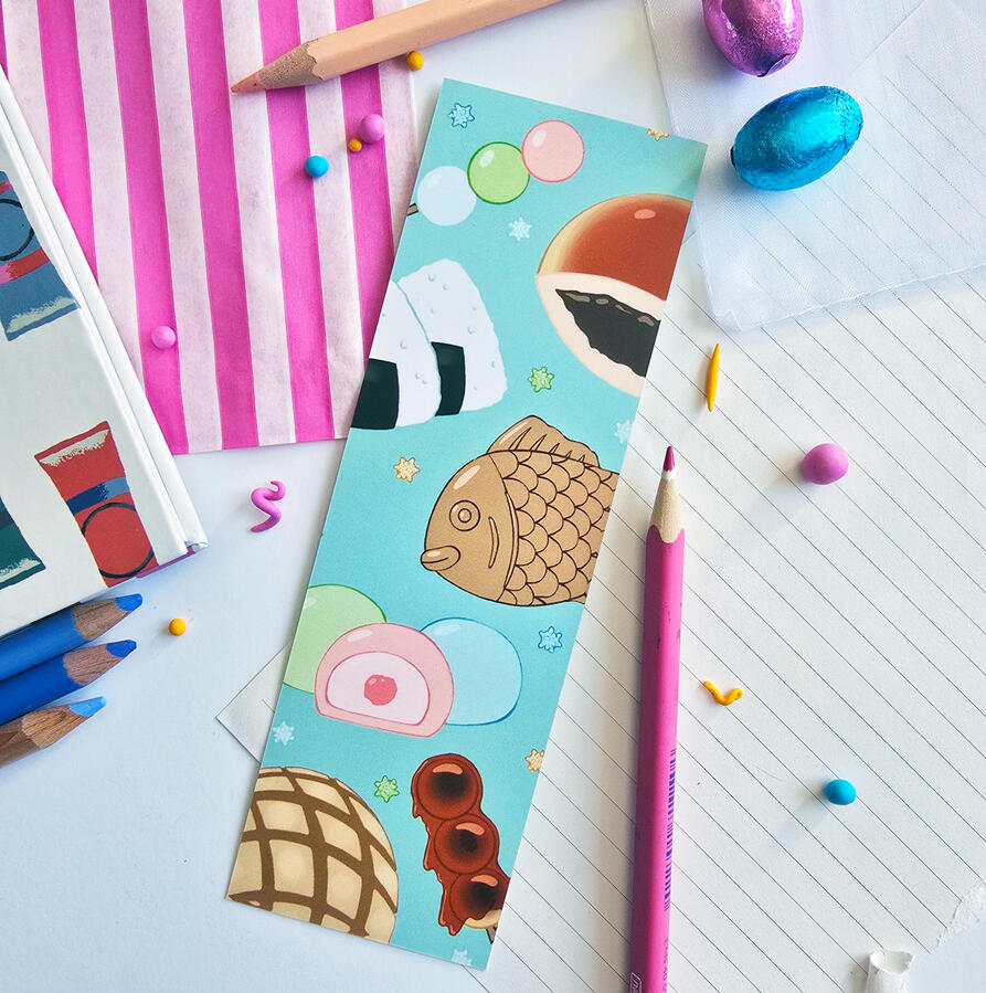 Japanese Snacks Bookmark